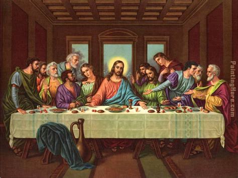 what does the last supper depict